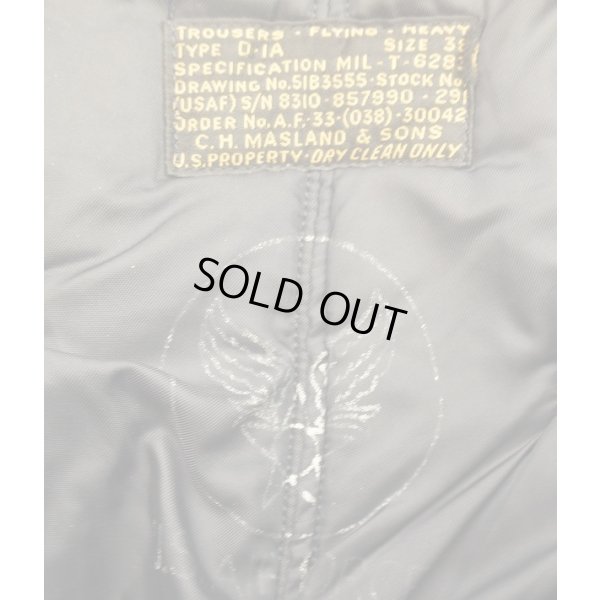 画像4: 米軍 米空軍D-1Aフライトパンツ サイズ38