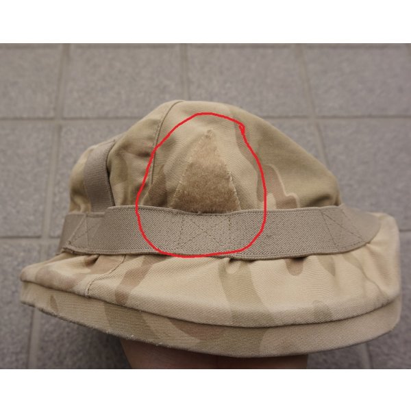 画像5: ベルギー軍M826用デザートジグソー迷彩ヘルメットカバー サイズ1