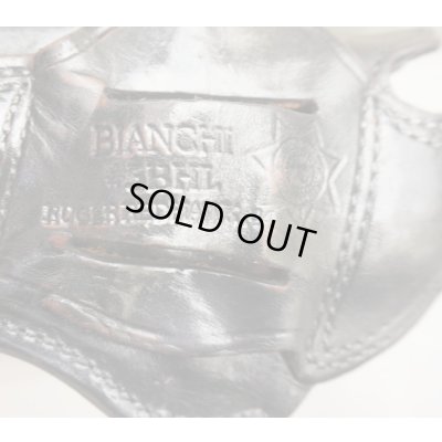 画像3: 米法執行機関放出ビアンキ#5BHLヒップホルスター黒スタームルガー レッドホーク用(廃版品?)