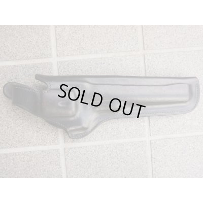 画像1: 米法執行機関放出ビアンキ#5BHLヒップホルスター黒スタームルガー レッドホーク用(廃版品?)