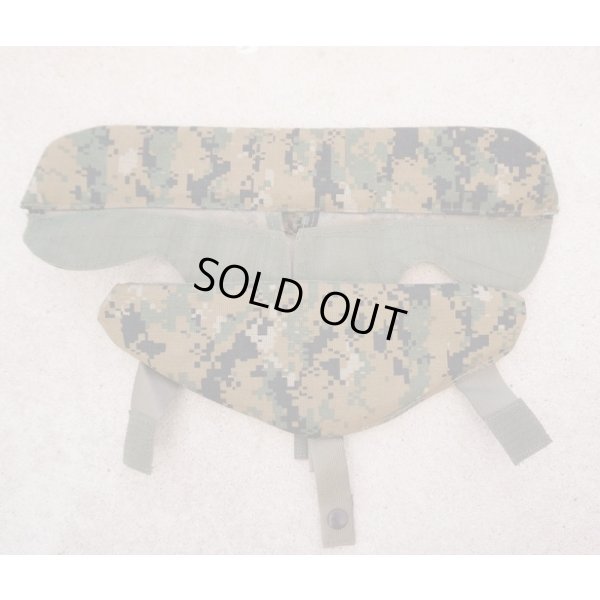 画像1: MSAパラクレイト ネックアーマー・スロートアーマーセット ウッドランドMARPAT新品