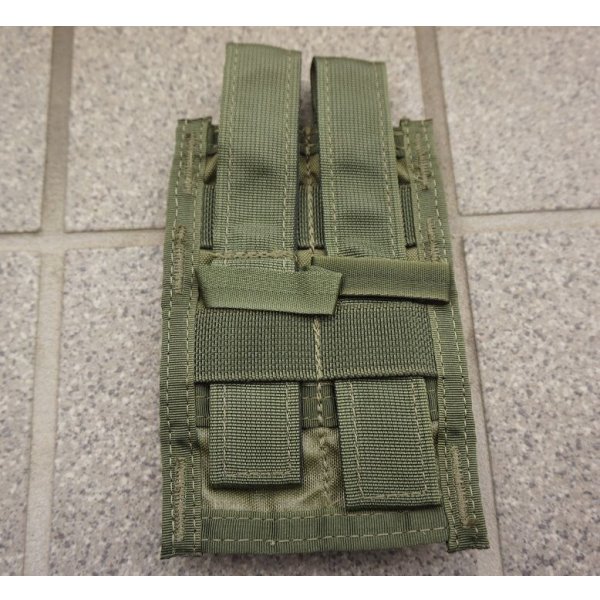 画像2: 米国境警備隊MSAパラクレイト ダブルピストルマガジンポーチOD新品
