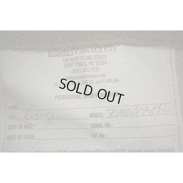 画像3: MSAパラクレイト RMV019-07ボディアーマー ウッドランド迷彩LARGE新品