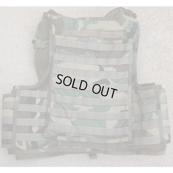 画像2: MSAパラクレイト RMV019-07ボディアーマー ウッドランド迷彩LARGE新品