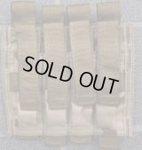 MSAパラクレイト 4連9mmピストルマガジンポーチ3Cデザート迷彩 新品