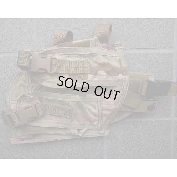 画像1: MSAパラクレイト横向きM4/M16用マガジンポーチ+ホルスターセット3Cデザート迷彩 新品
