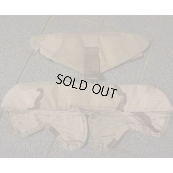 画像1: MSAパラクレイト ネックアーマー・スロートアーマーセット3Cデザート迷彩MEDIUM新品