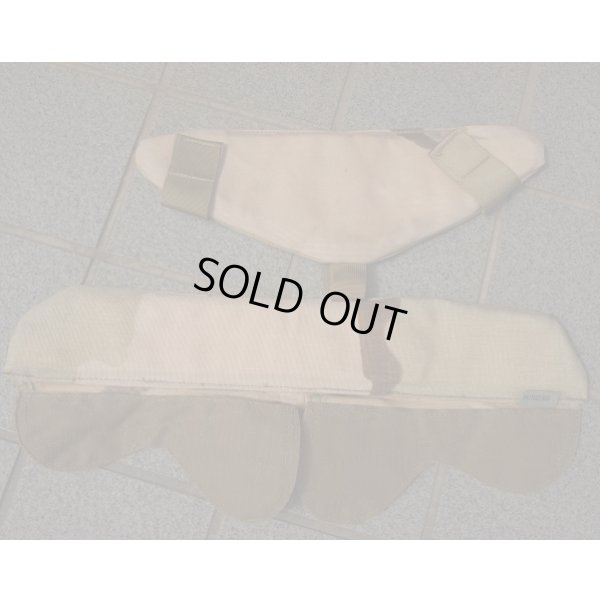 画像2: MSAパラクレイト ネックアーマー・スロートアーマーセット3Cデザート迷彩MEDIUM新品