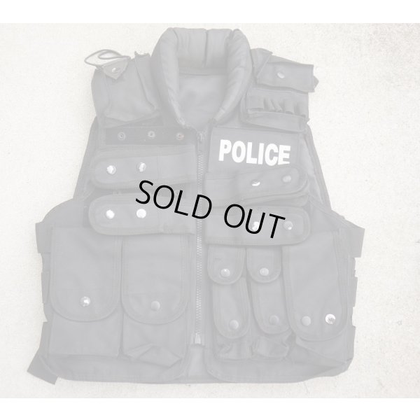 画像1: 米法執行機関放出ヴードゥ製ポリスベスト黒