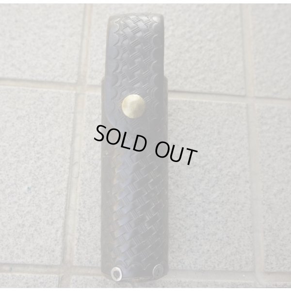 画像1: 米法執行機関放出TEX SHOEMAKER & SONS製92Aデューティバトンホルダー黒 金色ボタンタイプ