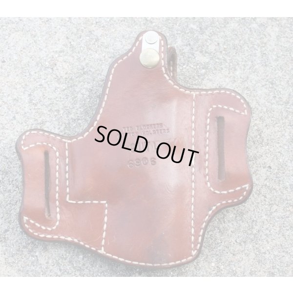 画像2: 米法執行機関放出TED BLOCKERS製911TLヒップホルスター茶S&W M6906用