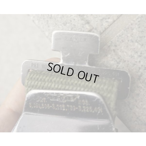 画像3: 米軍ベトナム戦争M1967（M67）ピストルベルトDAVISバックル使用モデル