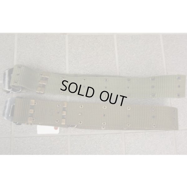 画像2: 米軍ベトナム戦争M1967（M67）ピストルベルトDAVISバックル使用モデル