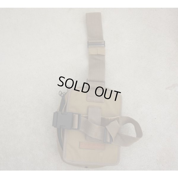 画像2: 米軍放出?英軍放出?カンダハルメイド(BLACK OPS製)レッグユーティリティポーチ カーキ