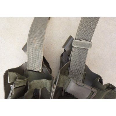 画像6: 米軍放出サファリランド6004レッグホルスターODベレッタM92用