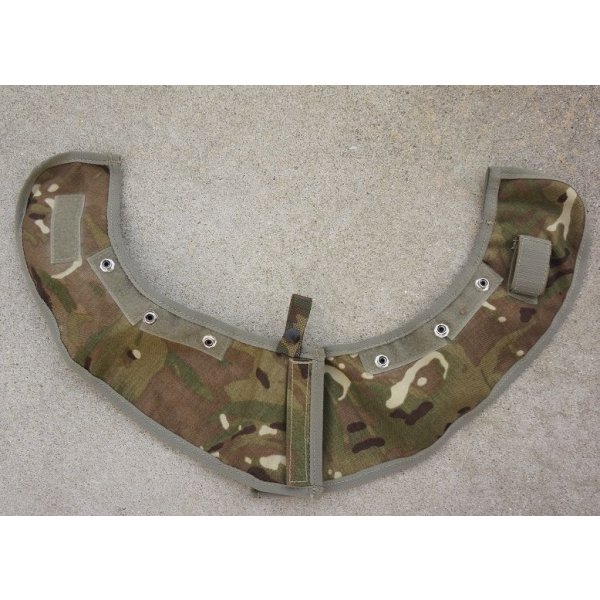 画像1: 英軍MTP迷彩オスプレイmk4ボディアーマー用ネックーアーマー新品