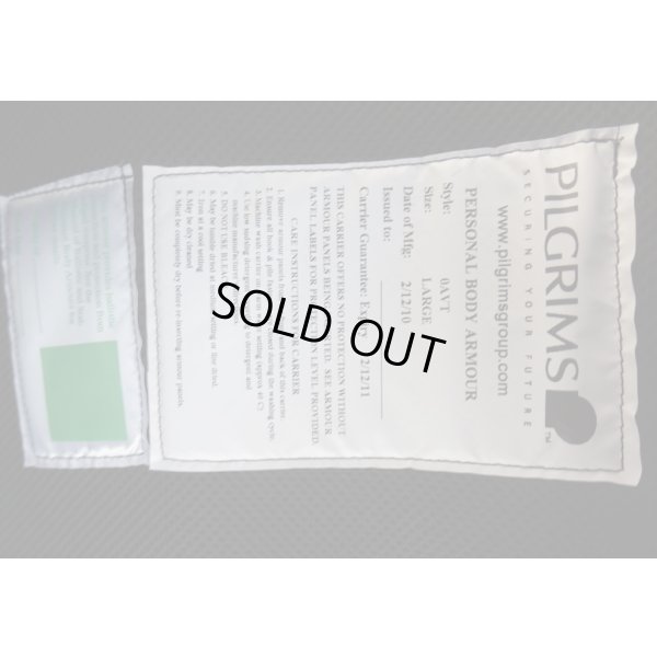 画像5: 英軍？英警察？PILGLIMS製ボディアーマーカバーLarge紺