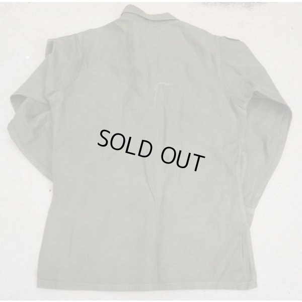 画像2: 米軍ベトナム戦争OG-107ユーティリティシャツ4thタイプMACVジャングルエキスパートパッチ付きサイズ14 1/2 X 31