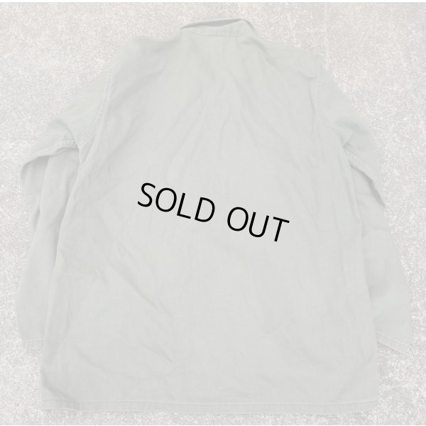 画像2: 米軍TROOPER製ユーティリティシャツ2ndタイプ型 第1米陸軍工兵少尉部隊章付きMEDIUM