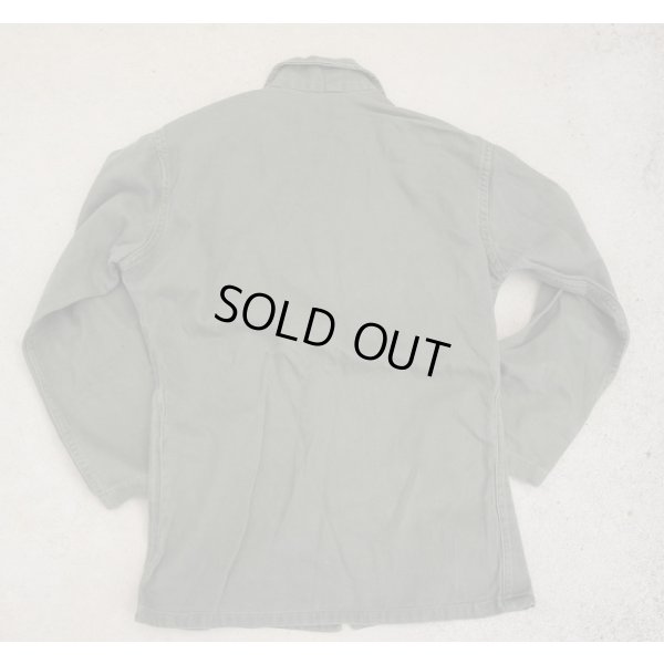 画像2: 米軍PX品ユーティリティシャツ1stタイプ型 歩兵学校少尉パッチ付きMEDIUM？