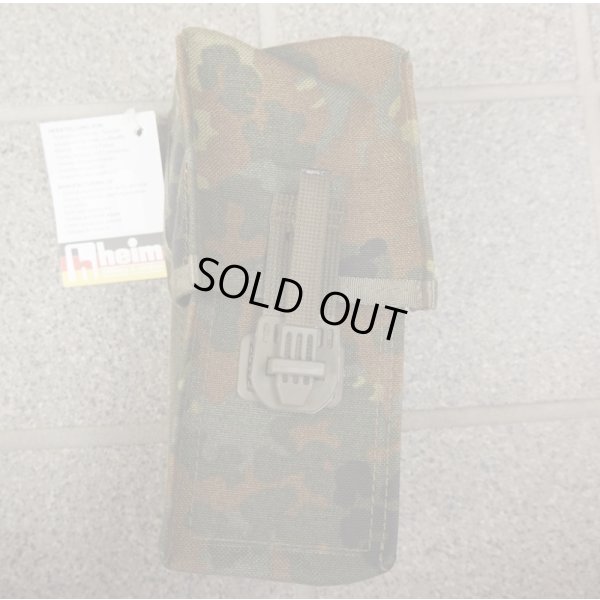 画像1: Heim製ドイツ連邦軍(ドイツ軍)フレクター迷彩システム95 G36用ダブルマガジンポーチ新品