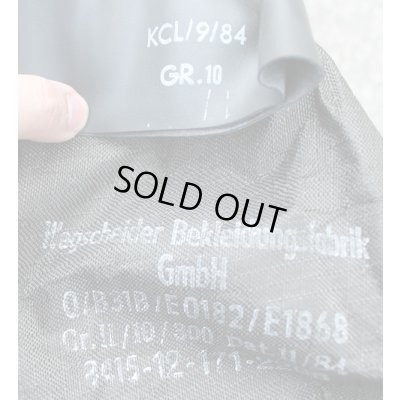 画像6: 西ドイツ軍(ドイツ連邦軍)NBCスーツ上下セット+NBCグローブ+NBCブーツ+専用ケースサイズGr.II新品