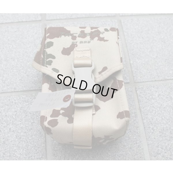 画像1: TACGEAR製100rd SAW・ユーティリティポーチ ドイツ連邦軍デザートフレクター迷彩(ヴィステン迷彩)新品