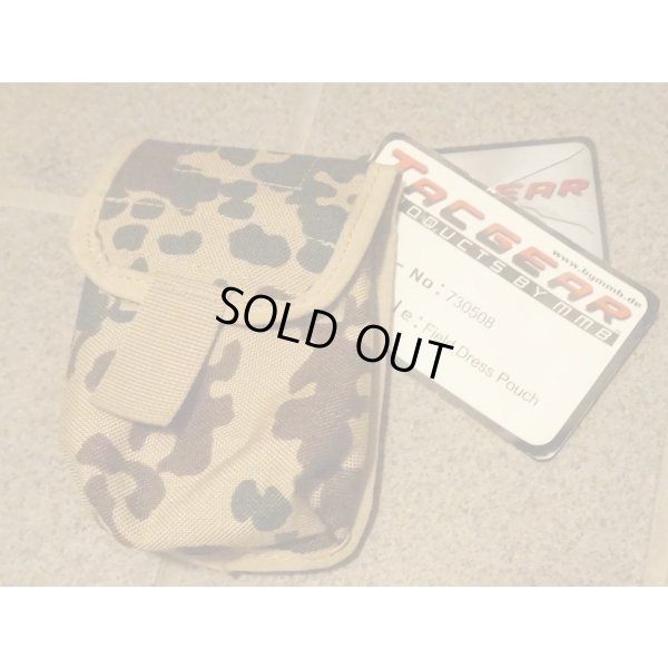 画像1: TACGEAR製ベルトループ・システム95対応ファーストエイドポーチ デザートフレクター迷彩（ヴィステン迷彩）新品