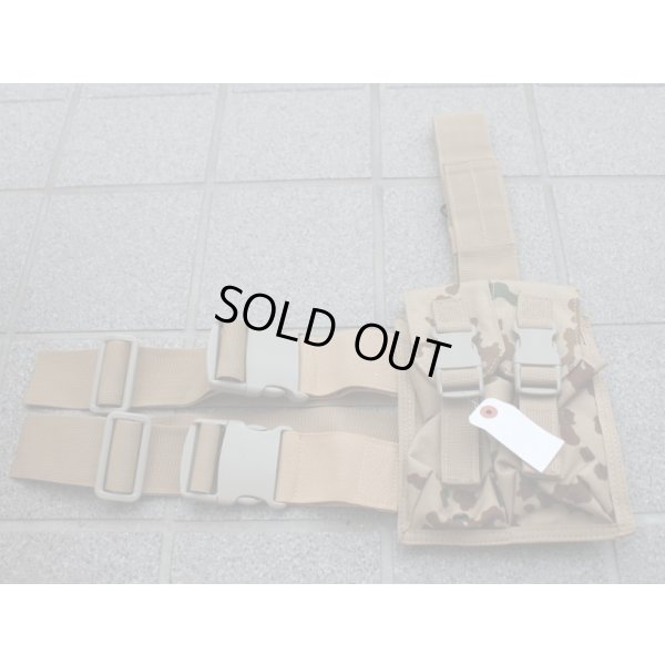 画像1: MMB製レッグマガジンポーチ ドイツ連邦軍デザートフレクター迷彩(ヴィステン迷彩)新品