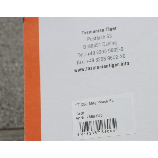 画像3: Tasmanian Tiger製シングルマガジンポーチ黒 新品