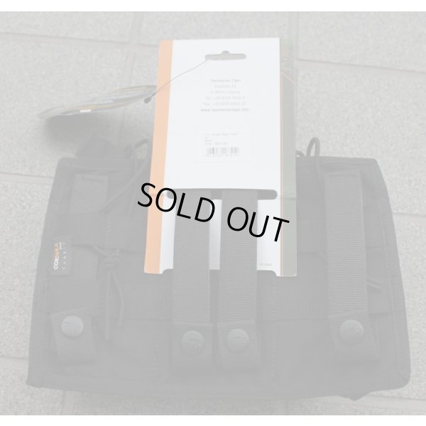 画像2: Tasmanian Tiger製トリプルマガジンポーチ黒 新品