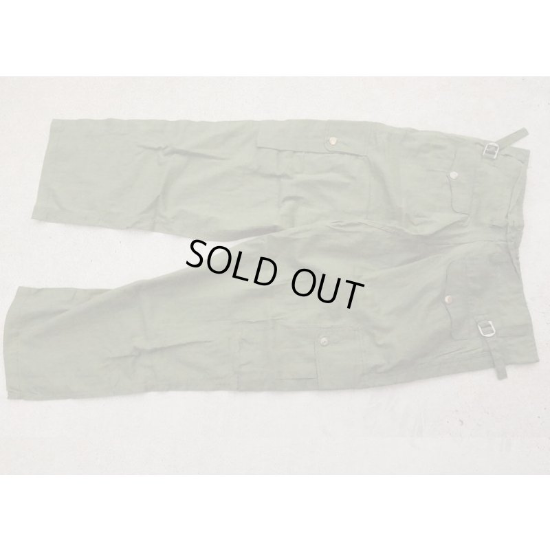 画像4: 国籍不明フランス軍・南ベトナム軍mle47/52型スモック上下セットOD(北ベトナム風生地)