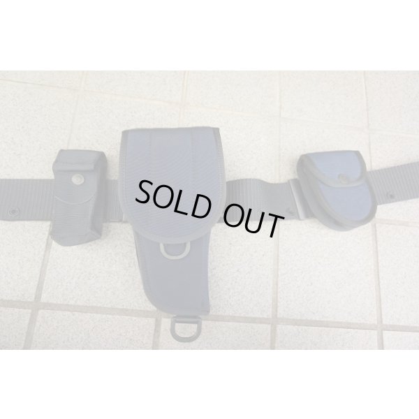 画像3: イタリア軍放出メーカー不明デューティベルト・ホルスター・ポーチ セット新品（カラビニエリ用？）