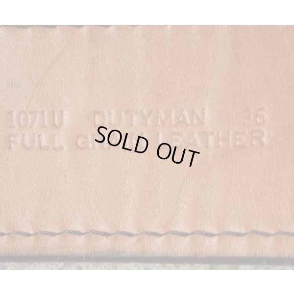 画像4: 米法執行機関放出デューティマン1071Uデューティベルト サイズ36