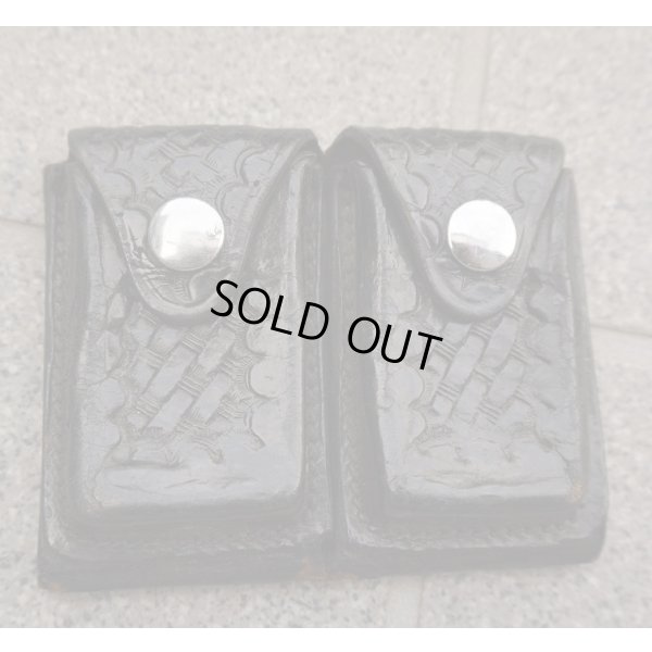 画像1: 米法執行機関放出セーフティスピード製リボルバー用アムニションポーチ