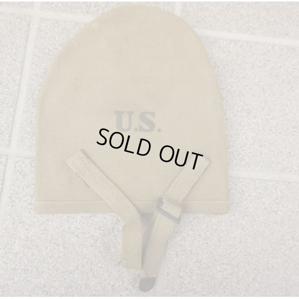 画像1: 第一次世界大戦〜第二次世界大戦 米軍M1910エントレンチングツールカバー カーキ