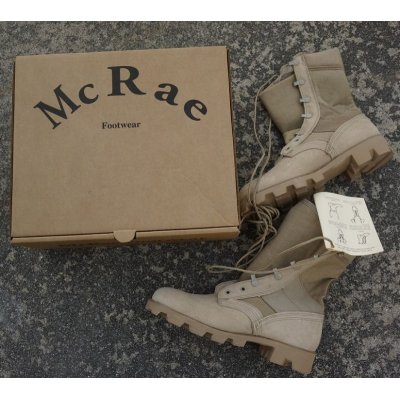 画像1: 米軍Mc Rae製 初期型デザートブーツ(パナマソール)サイズ7R(約25cm)新品