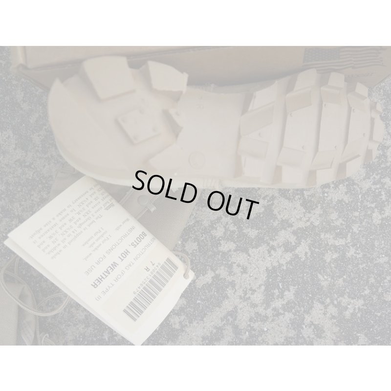 画像2: 米軍Mc Rae製 初期型デザートブーツ(パナマソール)サイズ7R(約25cm)新品