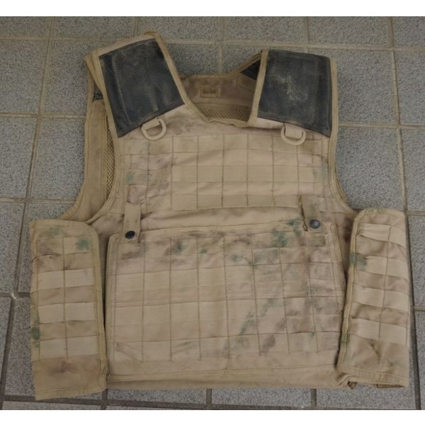 画像1: 英軍放出SOLO製アサルトオスプレイ ボディアーマー タン色180/104(OPSパネル付き)
