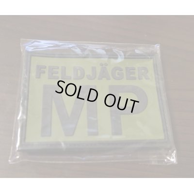 画像1: Jackets To Go製ドイツ連邦軍(ドイツ軍)FELDJÄGER(憲兵)ラバー製パッチOD新品