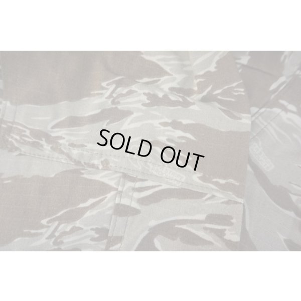 画像4: 米軍放出TRU-SPECタイガーストライププロダクツ製デザートタイガーストライプ迷彩BDUジャケット新品