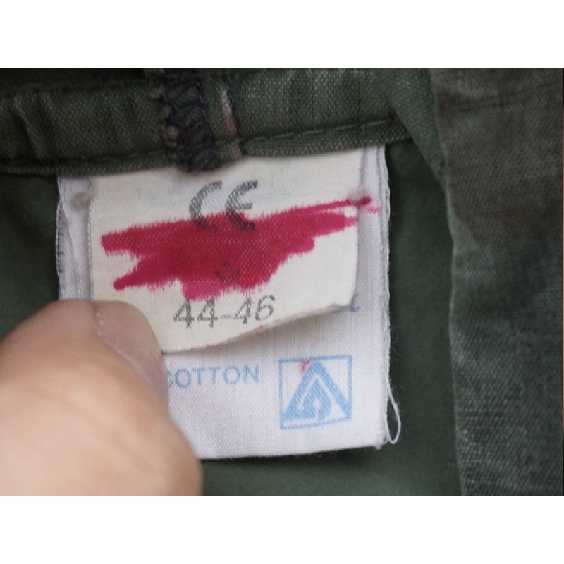 画像3: スペイン治安警備隊? オランダ製ブラッシュパターン迷彩スモック44-46