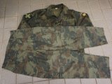 ラトビア軍 1990年代 内務省軍 戦闘服上下セット徽章付き