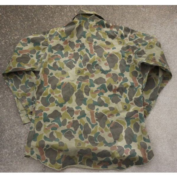 画像2: インドネシア海軍 海兵隊 戦闘服シャツ ダックハンター迷彩