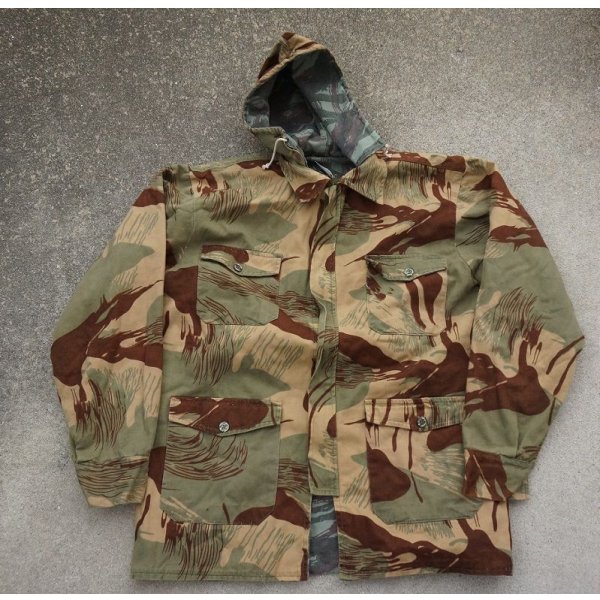 画像1: パキスタン軍? ブラッシュパターン+リザードパターン迷彩リバーシブル スモックMEDIUM