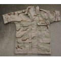 UAE(アラブ首長国連邦)軍3Cデザート迷彩ジャケット半袖改造品