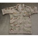 UAE(アラブ首長国連邦)軍3Cデザート迷彩ジャケット半袖改造品