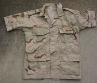 UAE(アラブ首長国連邦)軍3Cデザート迷彩ジャケット半袖改造品