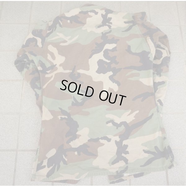 画像2: オランダ軍 海兵隊ウッドランド迷彩ジャケットSMALL-LONG