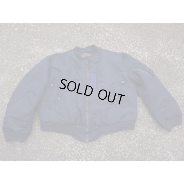 画像1: 米軍放出？米法執行機関放出？民生品MA-1フライトジャケットAタイプ型AFブルーLarge